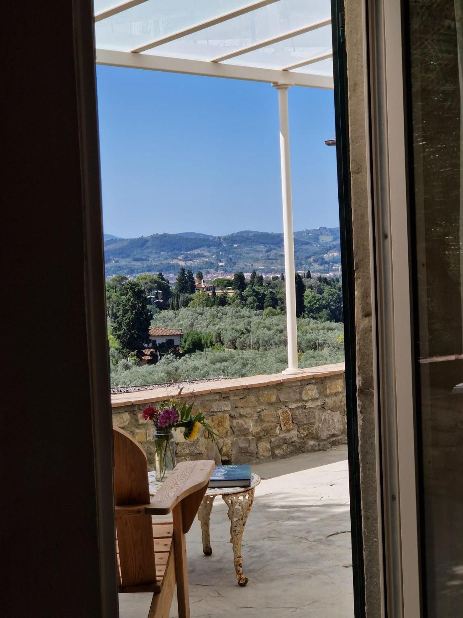 הוילה פייזולה Agriturismo Fattoria Di Maiano מראה חיצוני תמונה